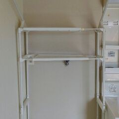 洗濯機上の収納🧺の画像