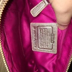 COACHショルダーバッグの画像