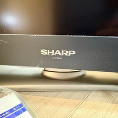 シャープ製液晶テレビの画像