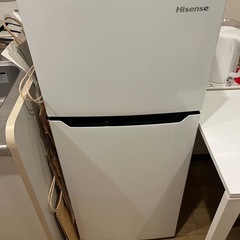 Hisense 冷蔵庫 2018年製120Lの画像