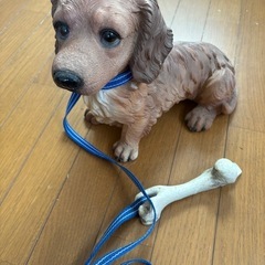 犬の置物、花立3点まとめての画像