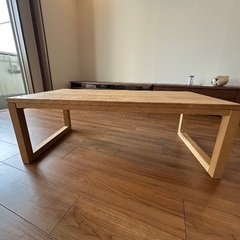ふるさと納税品　ローテーブルの画像