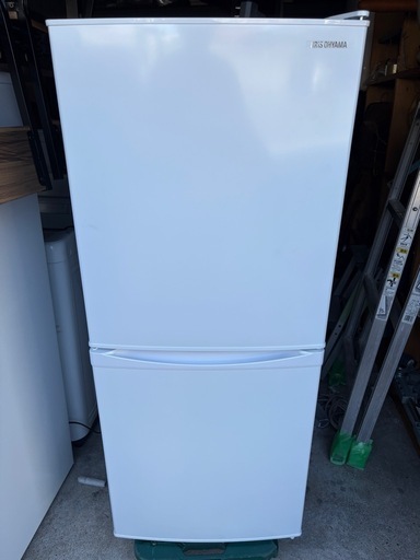 【未使用】アイリスオーヤマ　冷蔵庫　IRSD-14A-W 2025年製
