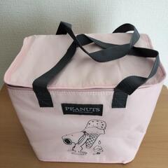 スヌーピー柄保冷バックの画像