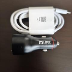 Xiaomi 120w 神ジューデン カーチャージャーの画像