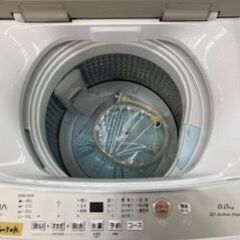 ID:667532　全自動洗濯機６ｋ　アクア　２０２５年製　※打痕ありの画像
