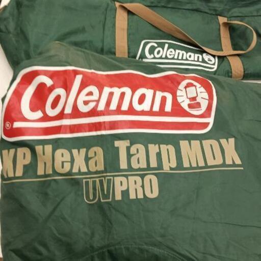 0907-031 Coleman,2ﾙｰﾑﾃﾝﾄ＆ﾍｷｻﾀｰﾌﾟのｾﾂﾄ部品点数未確認
