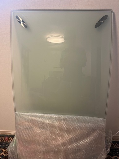 大塚家具　ガラスダイニングテーブル