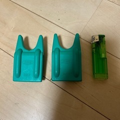 ロッドホルダー ロッドタッチ 2個 グリーンの画像