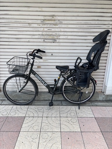 BRIDGESTONE ブリヂストン ステップクルーズ 自転車 チャイルドシート 中古品