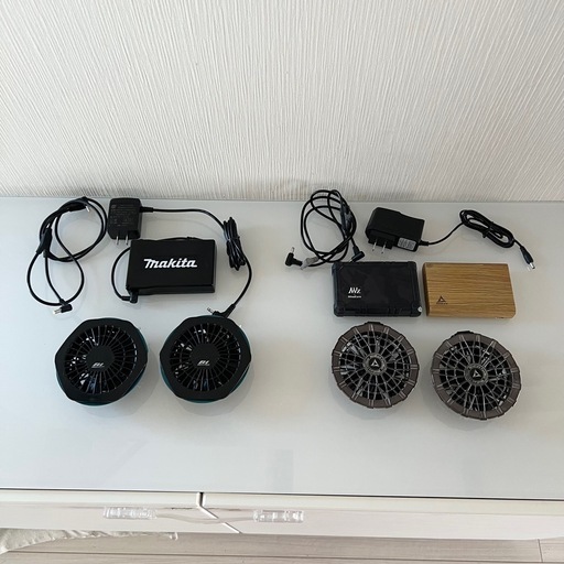 空調服　バッテリー　マキタ　ウィンドコア