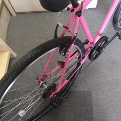 在庫処分！早い者勝ち！新車 引取限定 クロスバイク カプリース ピンク
