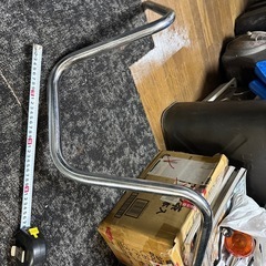 ハーレーダビッドソン アップハンドル クロームの画像
