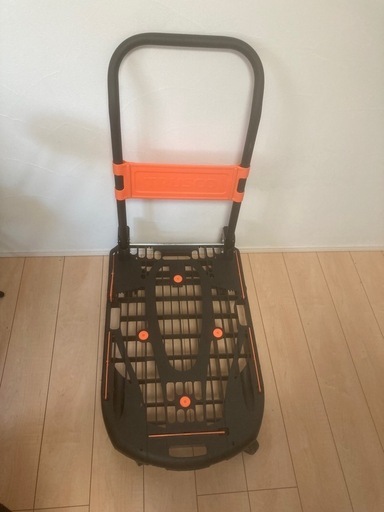 美品　トラスコ中山　カルティオ　台車　MPK-780-BK　　　　