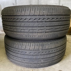 225/45R18 夏タイヤ2本　ブリヂストンREGNOの画像