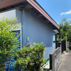 アルミサンルーム付き物置小屋の画像
