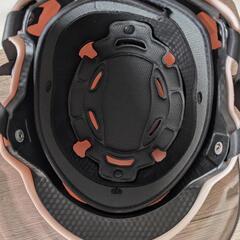 ✰美品✰　バイクヘルメットピンク　日差しシールドの画像