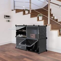 ✨新品・未使用✨ 8段収納ラック（ポリプロピレン）の画像