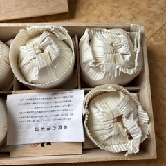 萩焼 天鵬山 汲出揃　湯呑み　茶器　5個入の画像