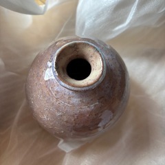 荻焼　壺　花瓶　花入の画像
