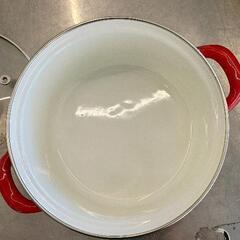 0907-070 パール金属　ホーロークックポット　15cm　未使用の画像