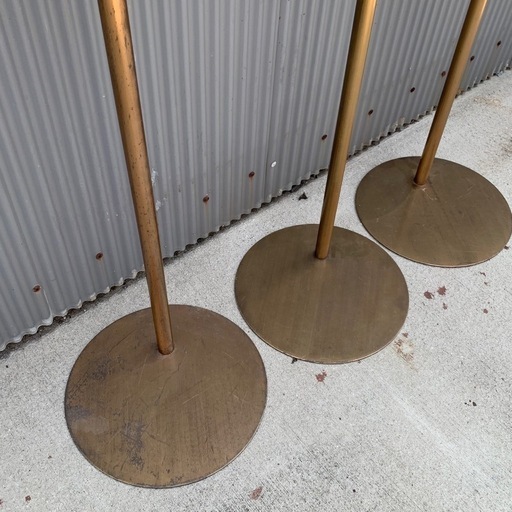 店舗什器 斜めハンガーラック アンティークゴールド 店舗什器 斜めハンガーラック アンティークゴールド