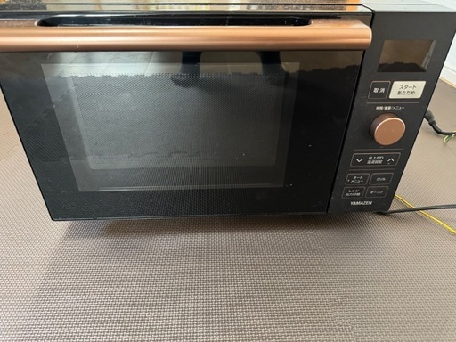 YAMAZEN 2021年製 電子レンジ NERP-018FV（B）