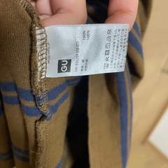 ラガーシャツ　XL  長袖ワンピース　GUの画像