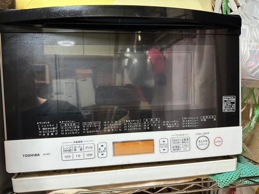 東芝製電子レンジ「ER-MD7(W)