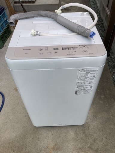 2024年製　パナソニック洗濯機　7kg 　ＮＡ-F7B2
