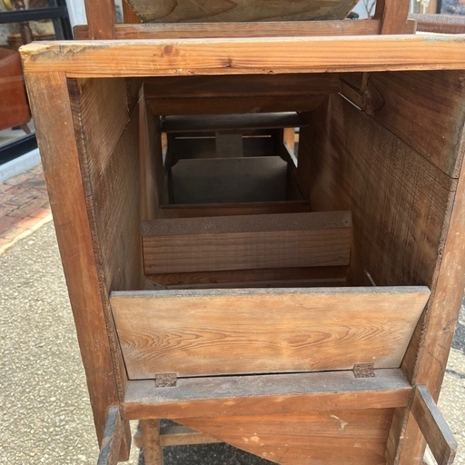 唐箕 籾摺機 手回し ハンドル式 農機具 とうみ レトロ 古民家 (有田