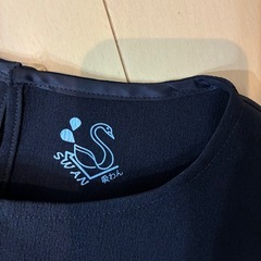 ブラウス　　ネイビー　Mの画像