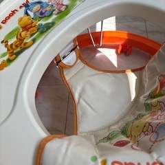 歩行器 プーさん オレンジ ベビーウォーカー の画像