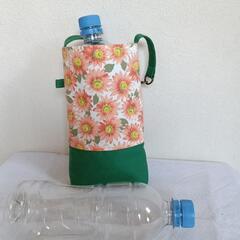 ﾊﾝﾄﾞﾒｲﾄﾞ　スマホポシェット　巾着袋2点セットの画像