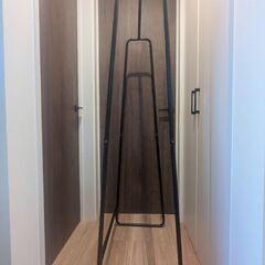 【美品】ハンガーラック(黒)の画像