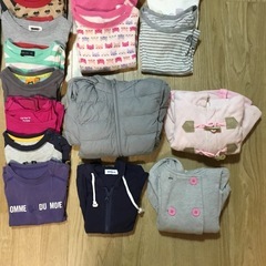 【中古】子供服　秋冬　90サイズ 32点の画像