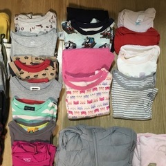 【中古】子供服　秋冬　90サイズ 32点の画像