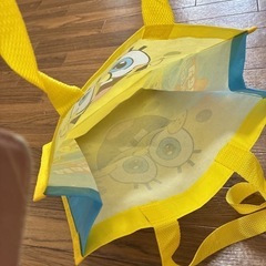 スポンジボブ　しっかりめの袋の画像