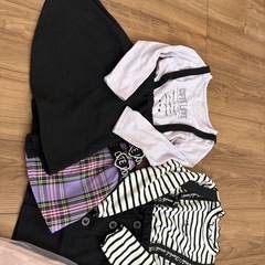 120サイズ　ワンピース　三点セットの画像