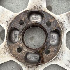 (物々交換可)RAYS TE37 ホワイト 15インチ 4本タイヤセットの画像