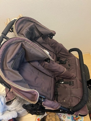 二人乗り　ベビーカー