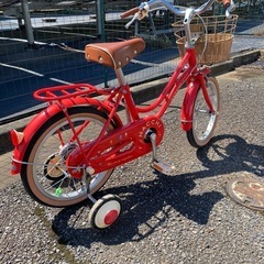 BRIDGESTONE ハッチ16インチ 幼児用自転車の画像