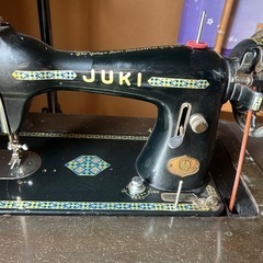 JUKI 足踏みミシン アンティークの画像