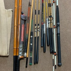 お譲りの方決まりました。釣竿　まとめの画像