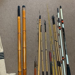 お譲りの方決まりました。釣竿　まとめの画像