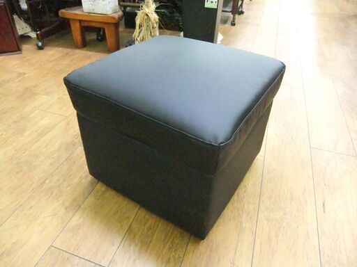 ニトリ ソファ 合皮 幅178×奥82×高84 ブラック 長椅子 オットマン付き 黒 ソファー 札幌市厚別区 厚別店 ニトリ ソファ 合皮 幅178×奥82×高84 ブラック 長椅子 オットマン付き