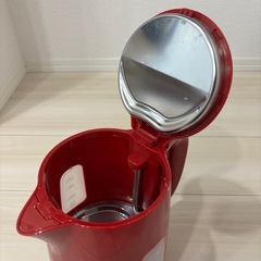 ニトリ　ケトル　赤の画像