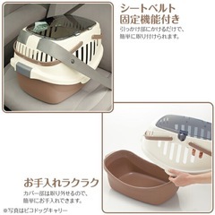 Richell ピコ　ドッグキャリー 【ピンク】の画像