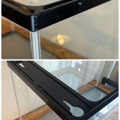 ニッソー　６０ｃｍ　ガラス水槽　フィルター付き　　　の画像
