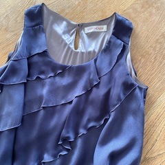 ラトカーレ　パーティードレス　紺　結婚式の画像